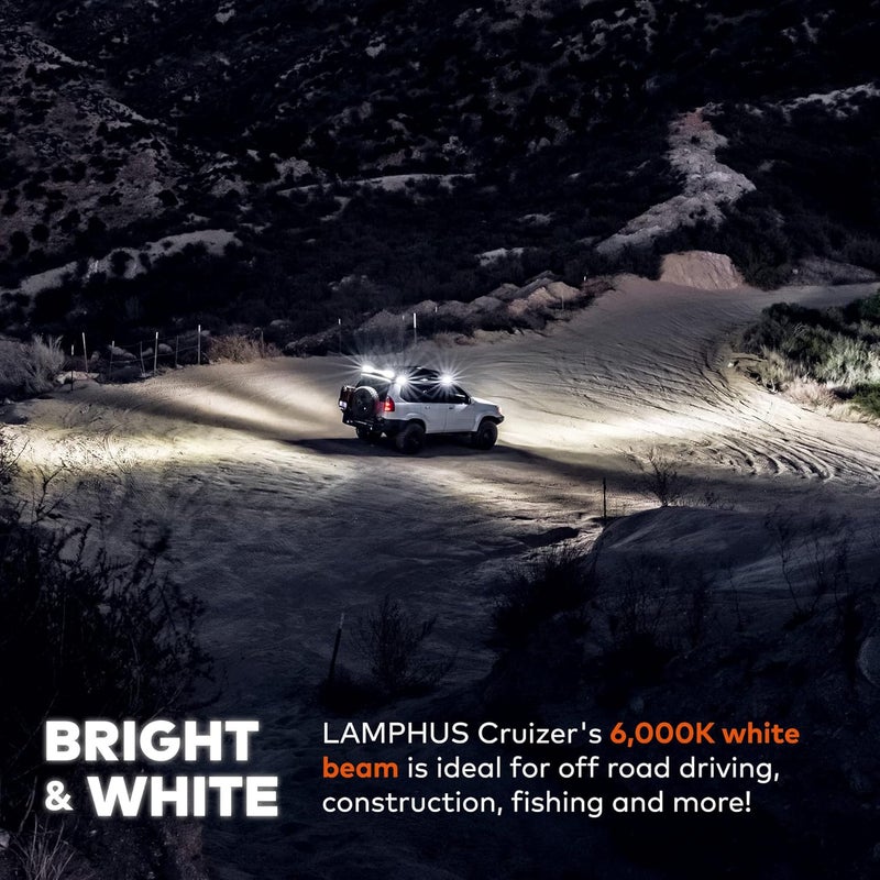 LAMPHUS Cruizer 36" 234W LED Flood/Spot Combo Light Bar - Image 2