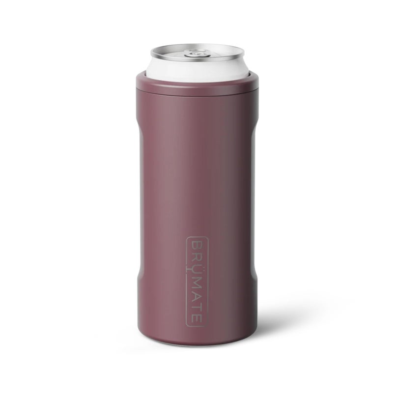 BrÃ¼Mate BrMate Hopsulator Slim Can Cooler Insulated for 12oz Slim Cans Skinny Can Insulated Stainless Steel Drink Holder for Hard Seltzer Beer Soda and Energy Drinks Rose Taupe - Image 2