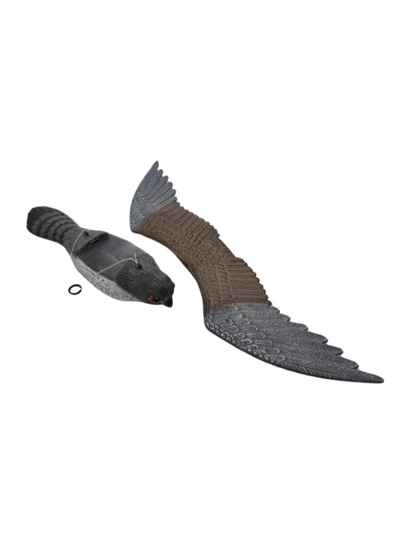 Generic Bird Scarer – Realistic Fake Eagle Scarecrow for Garden Protection, Bird Repellent Decoy for Outdoor Use – 54cm x 37cm x 9cm – Visual Deterrent to Keep Birds Away  - Image 3