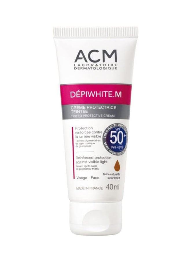 ACM Laboratoire dermatologique Acm Labo Depiwhite M Tinted Cream Spf50+ Tinted Protective Cream 40ml 