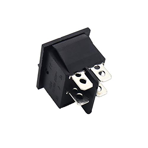 Electronicspices Electronic Spices Pack of 2 rectangle rocker switch 16amp 4pins push button switch 125VAC to 250VAC - Image 4