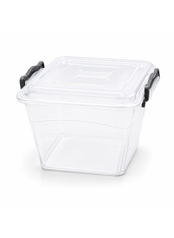 8.5L Clear Storage Organizer for Kitchen, Refrigerator, and Pantry – A Practical Bin for Organizing Food and Supplies - Image 1