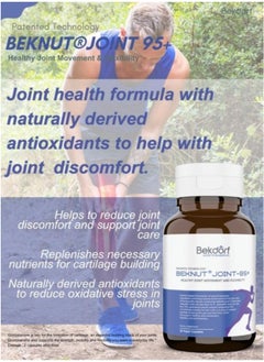 Bekdorf Joint 95+ (For Strong & Healthy Joints with Curcumin, Boswellia and Natural Glucosamine) -60 Vegan Capsules  - Image 3