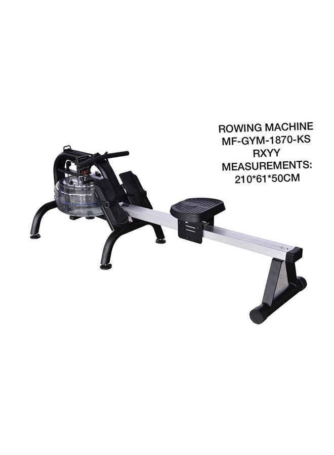 Marshal Fitness Water Rowing Machine Cardio Fitness Equipment Water Resistance With LCD Display MF-GYM-1870-KS