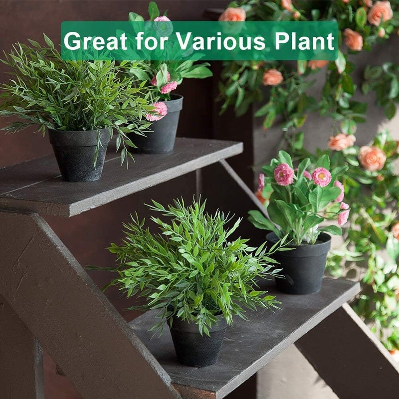 vensovo 6 Inch Black Terracotta & Clay Pots for Plant with Saucer - 4 Pack Medium Terra Cotta Planter with Drainage Hole, Flowerpot for Indoor Outdoor Plants, Crafts, Wedding Favor - Image 4