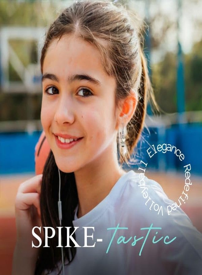 إنفينيتي كوليكشن أقراط كرة الطائرة - مجوهرات كرة الطائرة - أقراط كرة الطائرة - هدايا كرة الطائرة للاعبين - Image 4