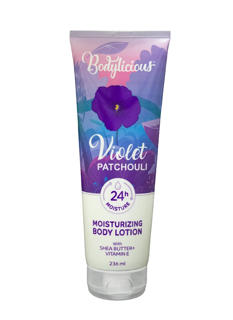 Bodylicious - violet Patchouli Body Lotion 236 ML - Image 1