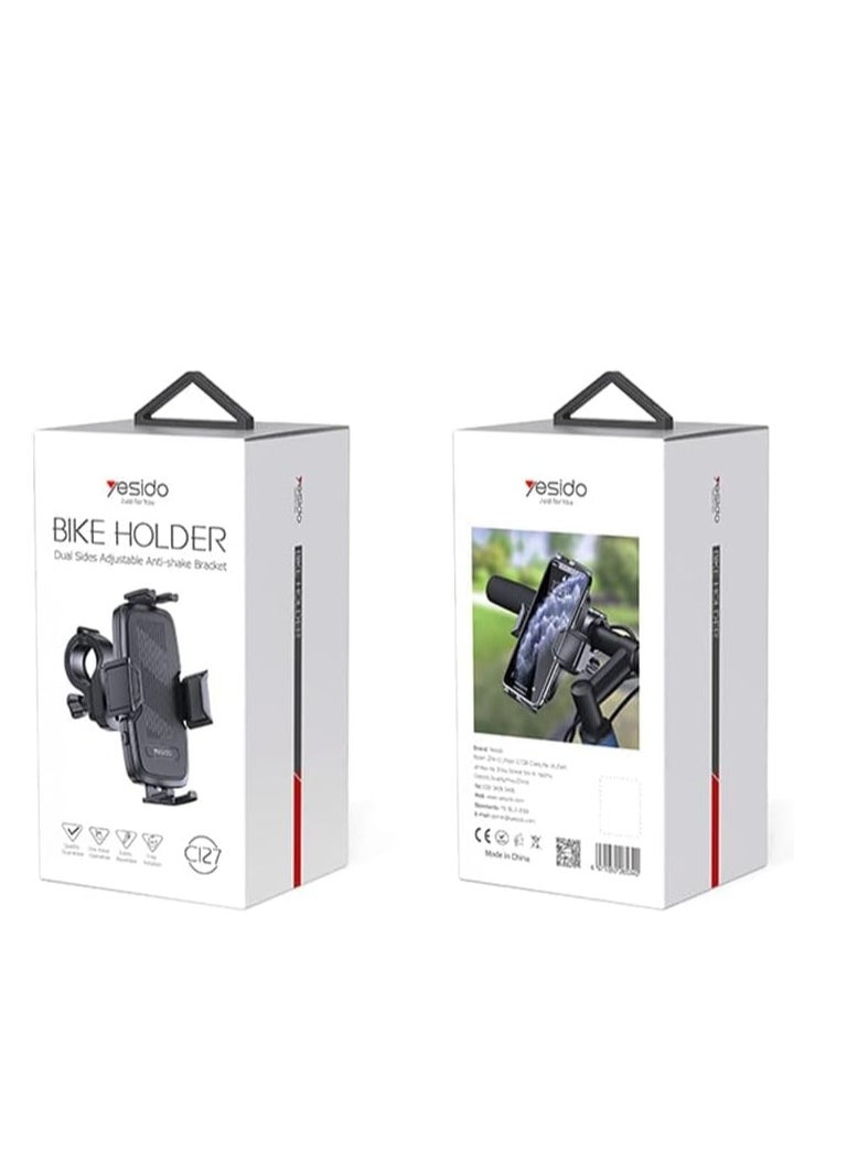 Yesido Yesido C127 Bicycle Handlebar Mount Cell Phone Holder Stand  - Image 2