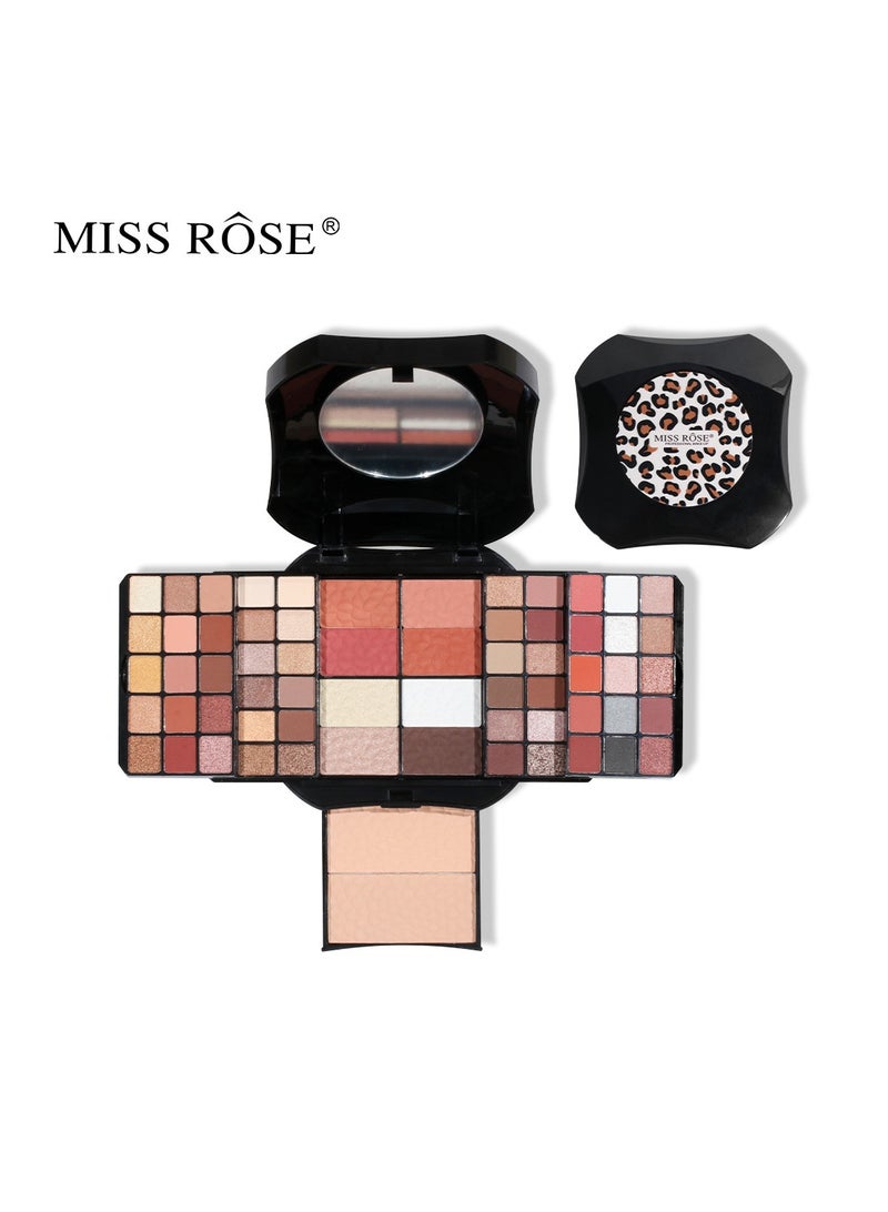 Miss Rose Professional Eyeshadow Palette All In One Cosmetic Makeup Gift Set Matte Shimmer Highly Pigmented Eye Shadows - Y - Image 4