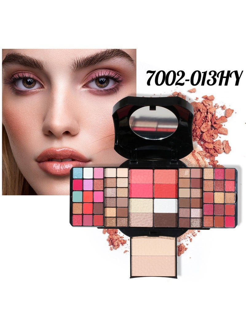 Miss Rose Professional Eyeshadow Palette All In One Cosmetic Makeup Gift Set Matte Shimmer Highly Pigmented Eye Shadows - Y - Image 3