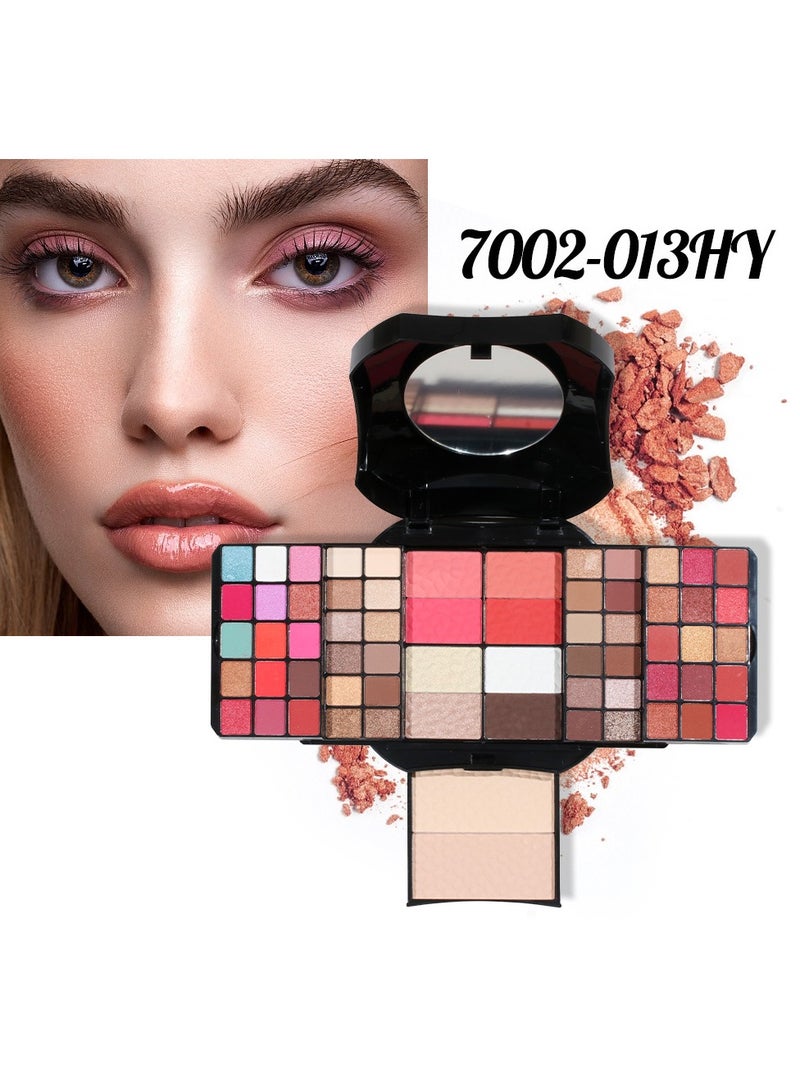 Miss Rose Professional Eyeshadow Palette All In One Cosmetic Makeup Gift Set Matte Shimmer Highly Pigmented Eye Shadows - Y - Image 1