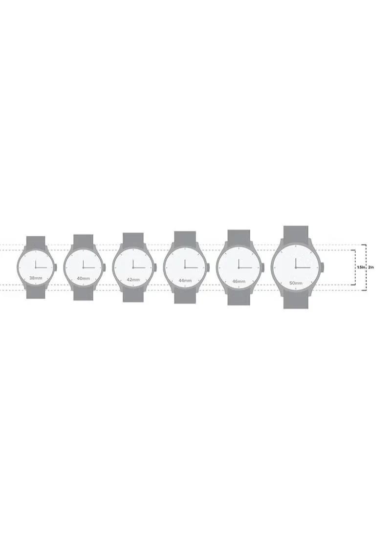 Timberland Ferndale Analog Watch With Blue Dial And Black Leather Strap For Men