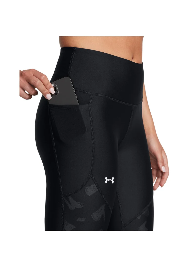 UNDER ARMOUR Tech Print Panel Ankle Leggings