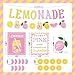 K KUMEED Lemon party Decorations Lemonade Stand Decorations with Lemonade Banner Lemonade Sign Coffee Bar Signs Lemon Stickers for Summer Lemon Birthday Baby Shower Bridal Shower Party Supplies - Image 2