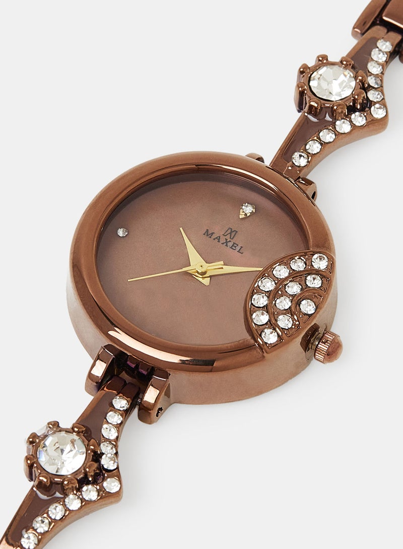 Maxel Women's Comet Analog Wrist Watch MX242 - 28mm - Image 2