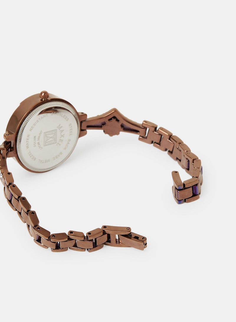 Maxel Women's Comet Analog Wrist Watch MX242 - 28mm - Image 3