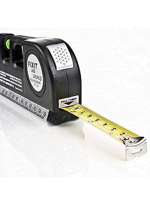 Rangwell Rangwell NX Level Laser Plastic Horizon Vertical Measure Tape Aligner Bubbles Ruler Multifunction Leveler Tool Laser Level Tool Multipurpose Laser Level Kit L2  - Image 4
