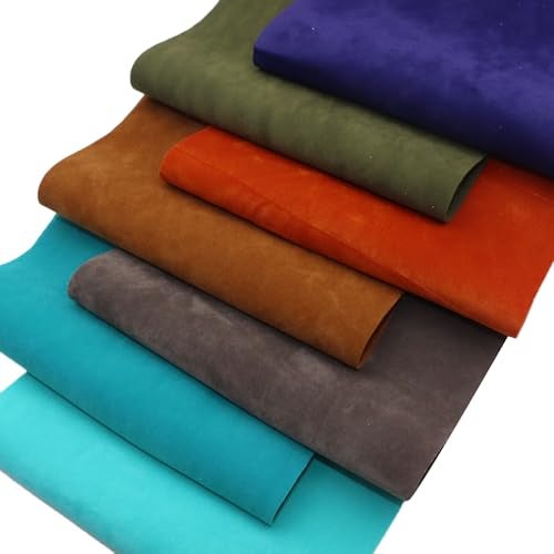 David Angie Double Sided Felt Velvet Soft Fabric 11.8x55inch(30x140cm) for DIY Bags Wallet Glasses Cloth Craft Projects (Red) - Image 4