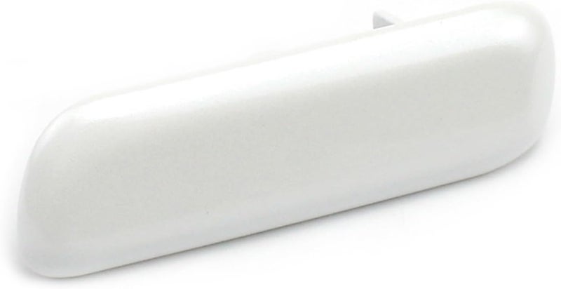 DEMULAX Pearl White Headlight Washer Spray Nozzle Cover