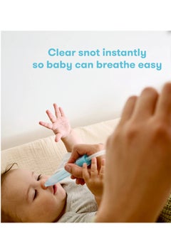 NoseFrida Snotsucker Nasal Aspirator | Made in Sweden | Baby Nose Cleaner with Hygienic Filters | BPA-Free, Safe & Easy to Clean | Pediatrician Recommended Mucus Remover - pzsku/ZE38B3CCC4C82430F4FC0Z/45/_/1740901719/dc0e6b13-6436-470e-9402-28d3c3a9a62d