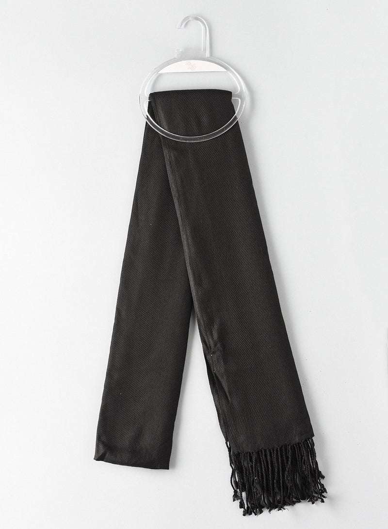 Glamz Women Black Scarf size 70x180cm - Image 2