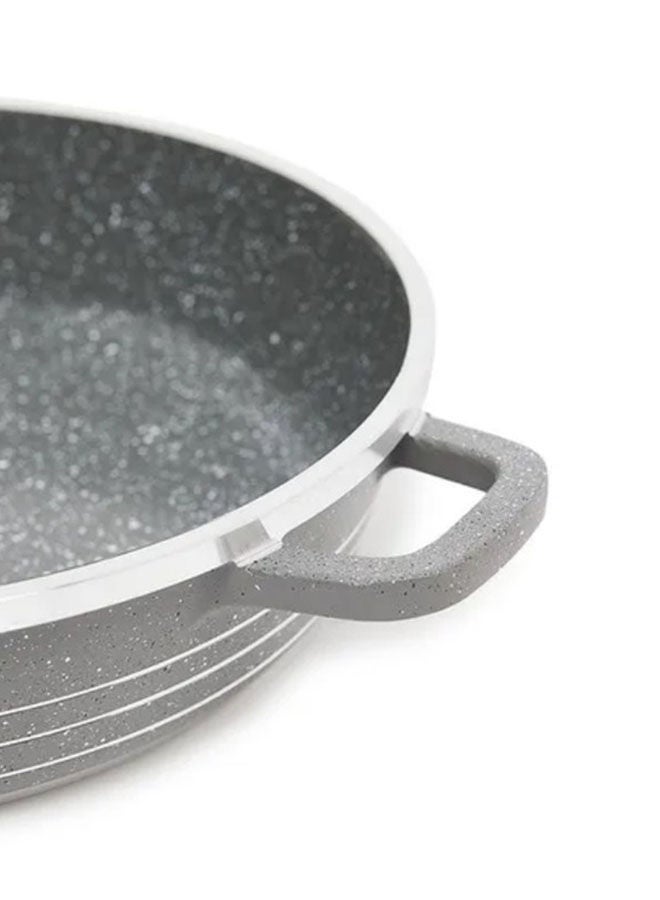 DESSINI Non-Stick Shallow Casserole 32 cm Grey/Clear  - Image 4