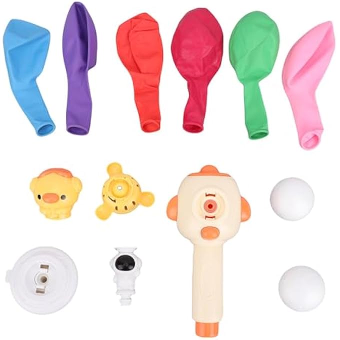 Nurnesy 3 in 1 Floating Blow Pipe Toy Set - Balancing Whistle Balls with 6 Balloons for Kids | Fun for Developing Fine Motor Skills - Image 1
