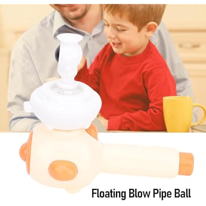Nurnesy 3 in 1 Floating Blow Pipe Toy Set - Balancing Whistle Balls with 6 Balloons for Kids | Fun for Developing Fine Motor Skills - Image 4