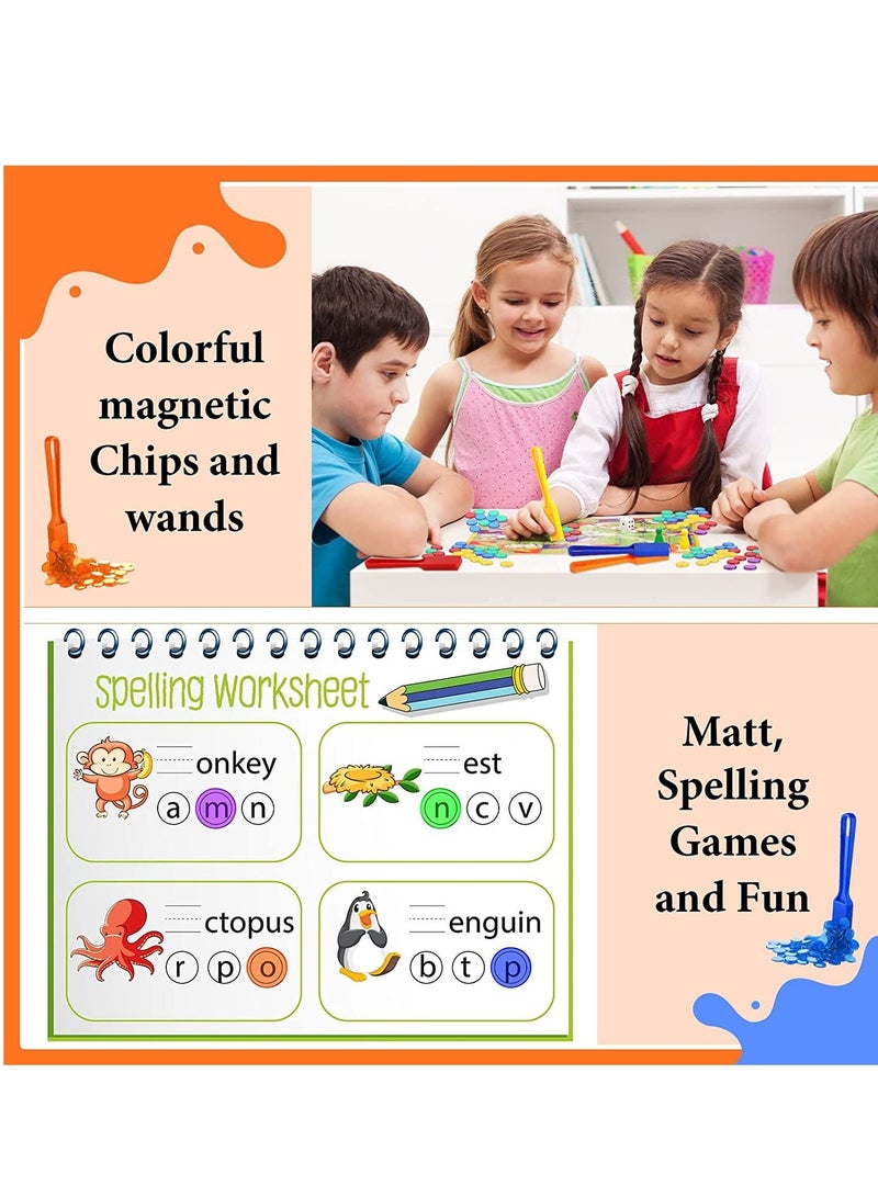 Counting Chips Plastic Markers Mixed Colors for Family Educational Games Ideal for Counting, Sorting, Science, and Educational Activities 100 Pieces, 5 Clear Colors - Image 3