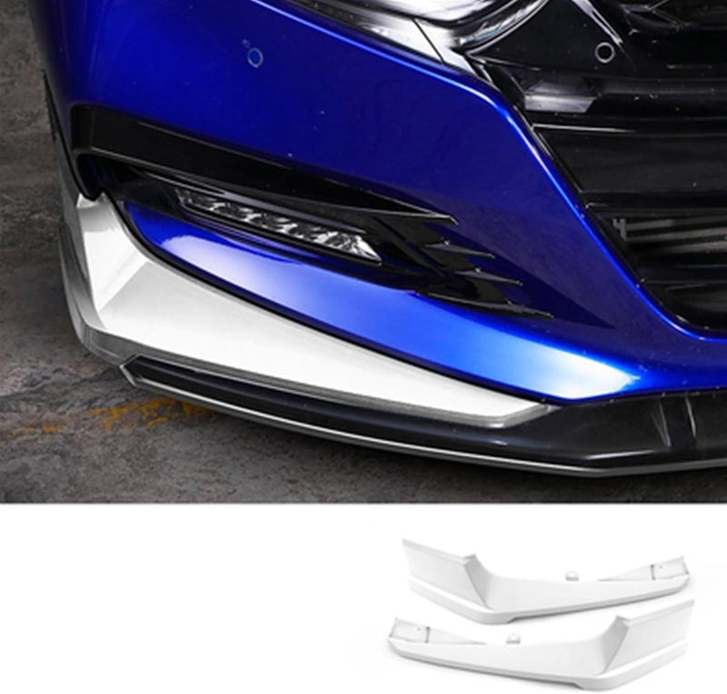 DEMULAX Front Bumper Side Splitter Cover Lip for Accord 2018-2019 - Image 3