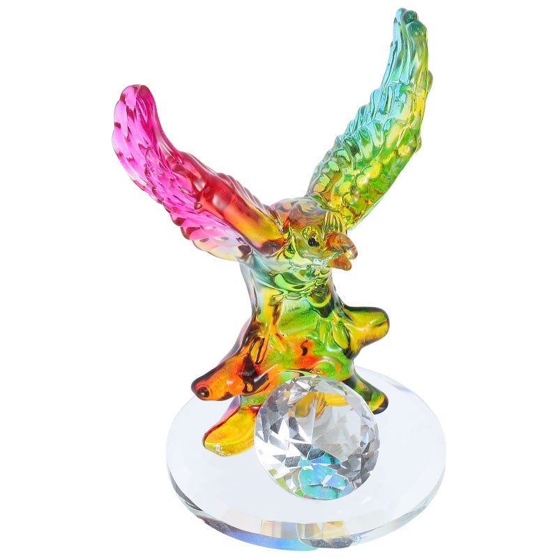 Crystal Figurine: Crystal Animal Art Sculpture for Home Office Tabletop Decoration - Collectible Centerpiece Sculpture - Image 1