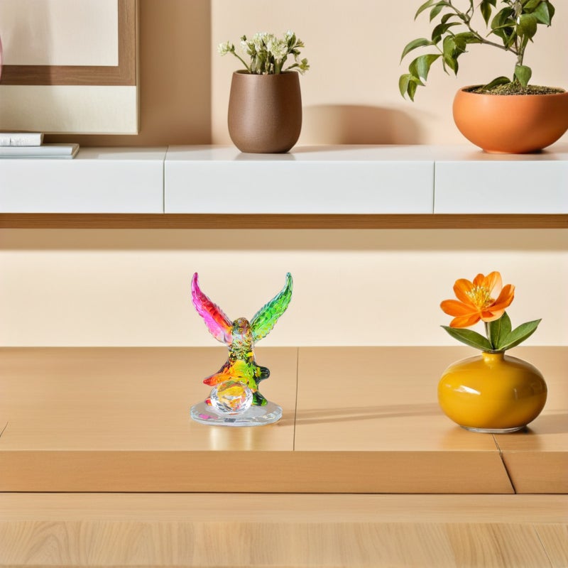 Crystal Figurine: Crystal Animal Art Sculpture for Home Office Tabletop Decoration - Collectible Centerpiece Sculpture - Image 3