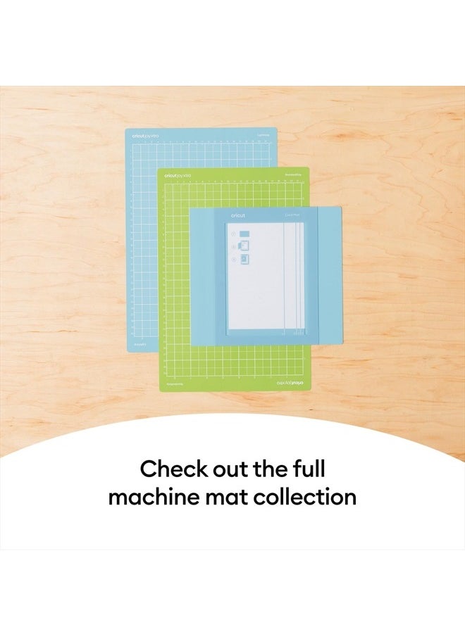 Cricut - Standard Grip Machine Mat 8.5in x 12in, Reusable Cutting Mat for Crafts with Protective Film, Use with Cricut Cardstock, Iron On, Vinyl and More, Compatible with Cricut Joy Xtra - Image 1