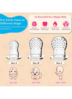 joybuy Baby Food Feeder Pacifier, Baby Fruit Feeder, 2in1 Silicone Nibbler Pacifier And Teether, Baby Teether For Chewing, , Infant Teething Toys, Training Massaging Toy Teether, Bpa Free Babies Teething Relief Toy( Orange)  - Image 2