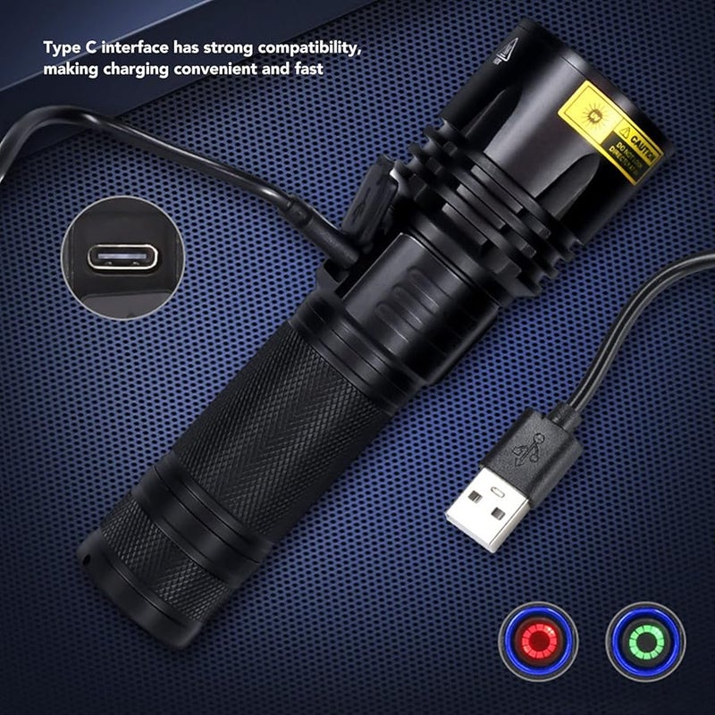 SV50 20W 365Nm Rechargeable Blacklight Flashlight Aluminum Alloy Detector For Forged Documents Jewelry Pet Urine Marks - Image 3