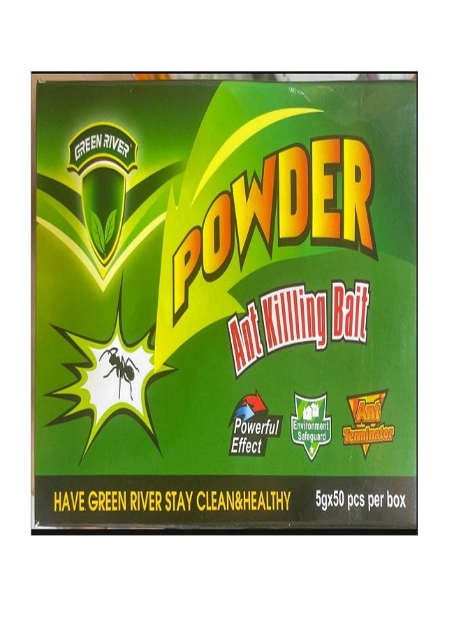 Green River Ant Killing Bait Powder 5gx50 pcs  - Image 1