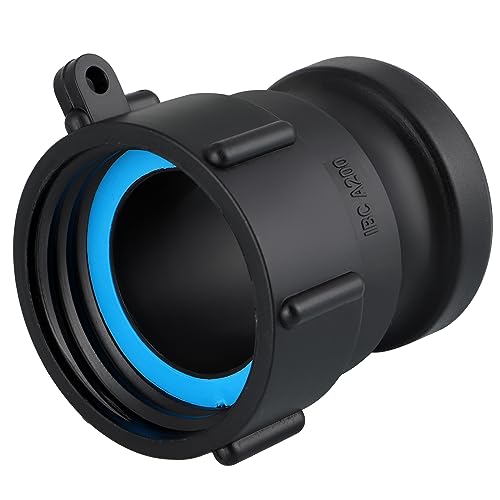 Sanbege IBC Tote Adapter, Cam and Groove Fitting (2" Female Buttress Thread x 2" Male Adapter) - Image 1