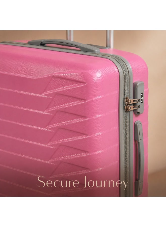 Large Hard Shell Suitcase with Spinner Wheels, 78 cm PP Travel Luggage for Long Trips, Family Travel and Smooth 360° Mobility - Image 4