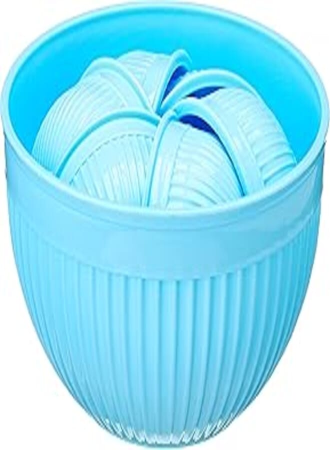 Arafa high quality plastic food and vegetable bowl, made in egypt teal