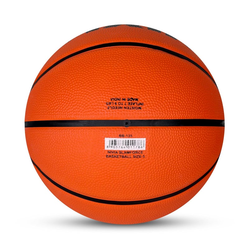 Nivia Slamforce Encounter Basketball (Size 5) Cushioned Durable Rubber Indoor and Outdoor Play - Image 4