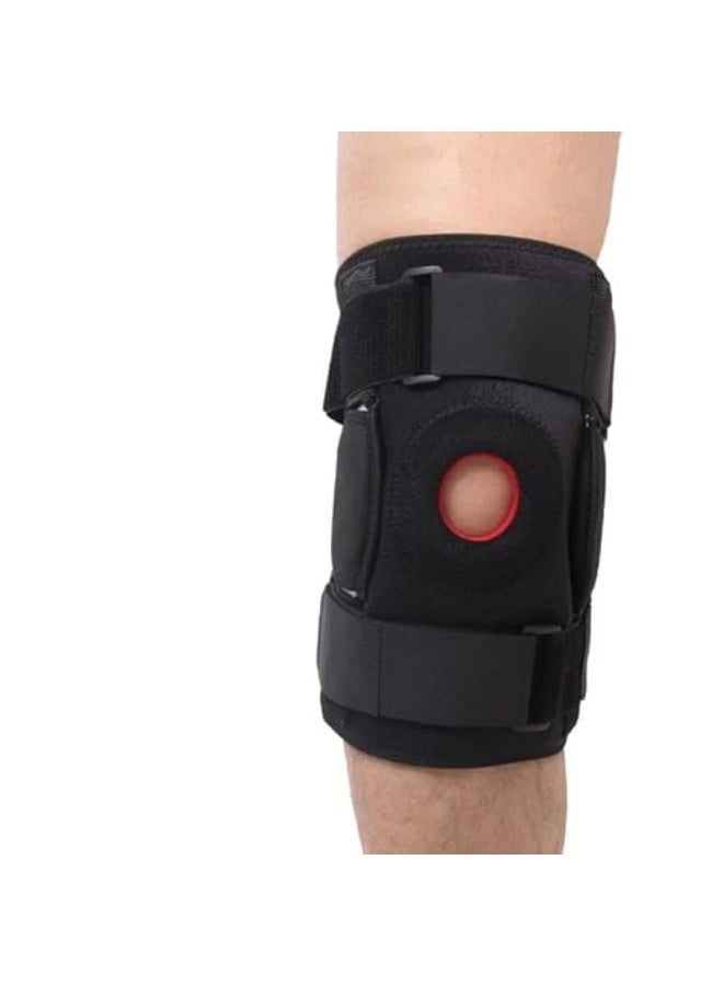 دعامية ركبة قابلة للتعديل بمفصل – دعم ضغط لإصابات ACL والأوتار والأربطة والغضاريف – لتخفيف الألم وحماية الركبة أثناء الحركة اليومية - Image 1