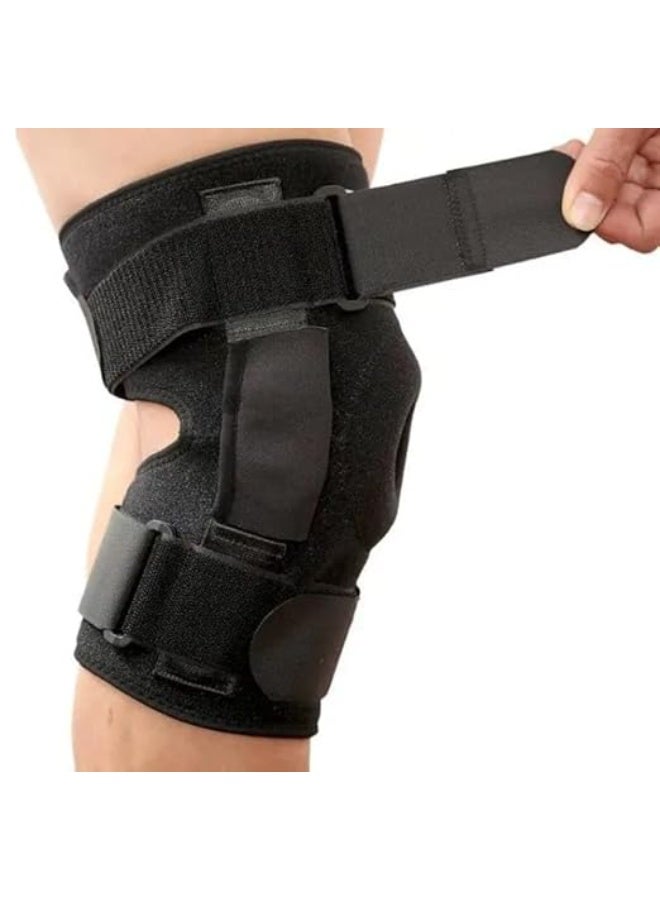 دعامية ركبة قابلة للتعديل بمفصل – دعم ضغط لإصابات ACL والأوتار والأربطة والغضاريف – لتخفيف الألم وحماية الركبة أثناء الحركة اليومية - Image 2