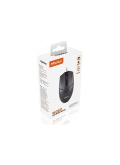 MEETION MT-M360 USB Wired Mouse Black with High Precision, Smooth Anti-Skid Scroller, 1000 DPI Optical Sensor, Symmetrical & Ergonomic Design, Plug & Play, Compatible with XP/Vista/7/8/10/11 MAC OS - pzsku/ZE38C3AC61F2C2EF3341AZ/45/_/1737990743/472ad9b5-5fc0-41b0-90e3-7f46704469d0