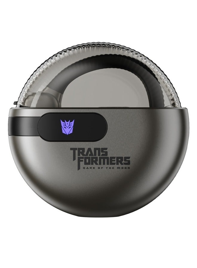 Transformers TF-T09 Wireless Bluetooth Earbuds Gaming Headphones Long Battery Life Headset Low Latency HIFI Stereo Sound with Music Noise Cancellation Calls Grey - Image 1