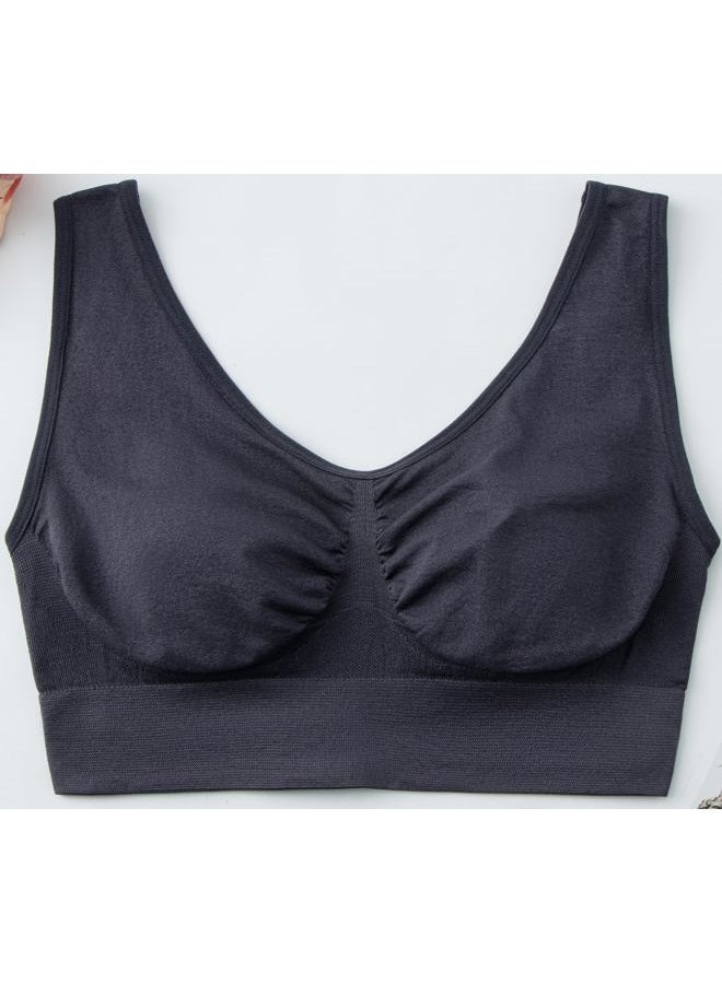 Hiking Gril Women's Comfort Wirefree Bralette Unpadded Sleep Yoga Bra 9pk XXL - Image 4