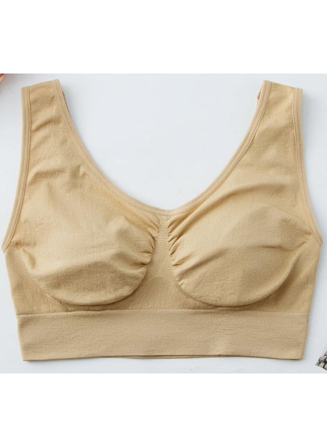 Hiking Gril Women's Comfort Wirefree Bralette Unpadded Sleep Yoga Bra 9pk XXL - Image 2