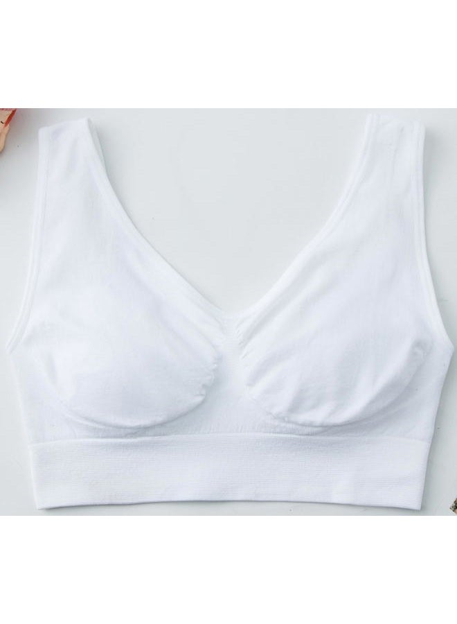 Hiking Gril Women's Comfort Wirefree Bralette Unpadded Sleep Yoga Bra 9pk XXL - Image 3