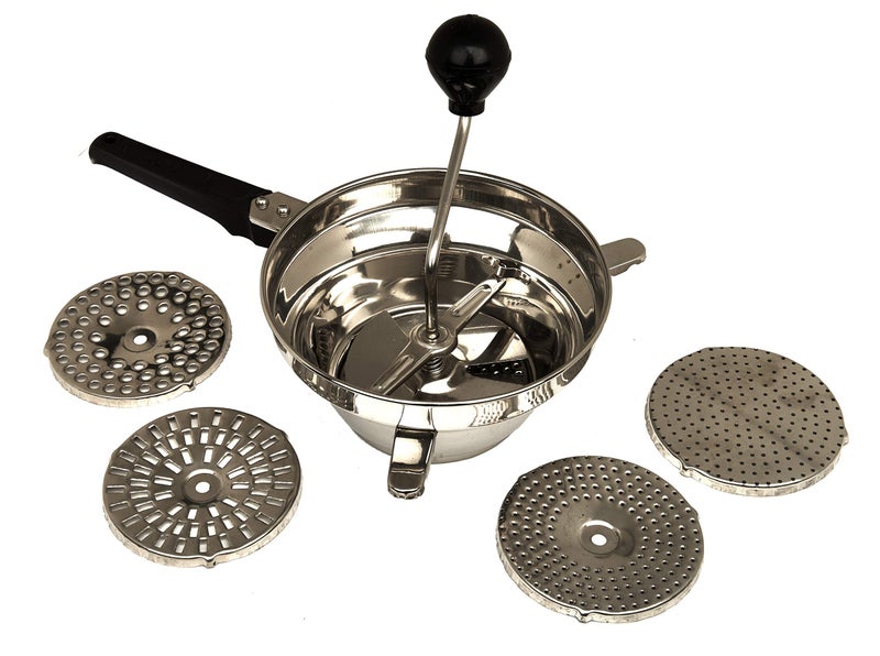 Anjali - CR02 S.S. Crusher"Delux" (Puran M/C) with 5 Jali, Steel - Image 3