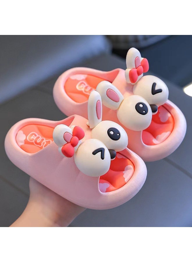 بينكساما حذاء الأطفال كرتون داخلي مضاد للانزلاق حمام حذاء دش - Image 1