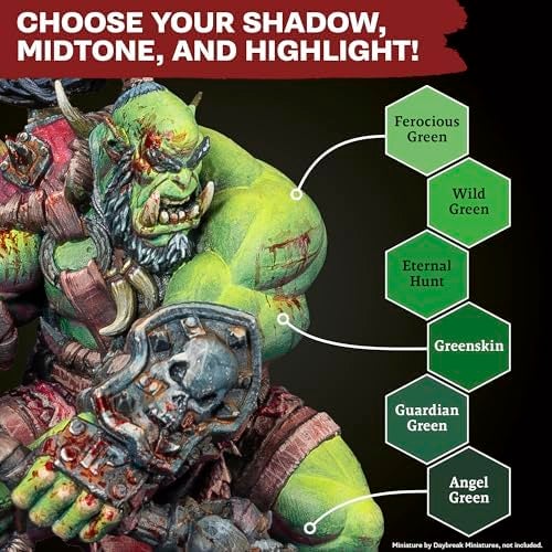 The Army Painter, Warpaints Fanatic Flexible Triad: Rose Skin Tones, 6 x 18 ml acrylic paints - Miniature quality hobby paint for Dungeons and Dragons (DnD) & Warhammer Miniatures - Image 4
